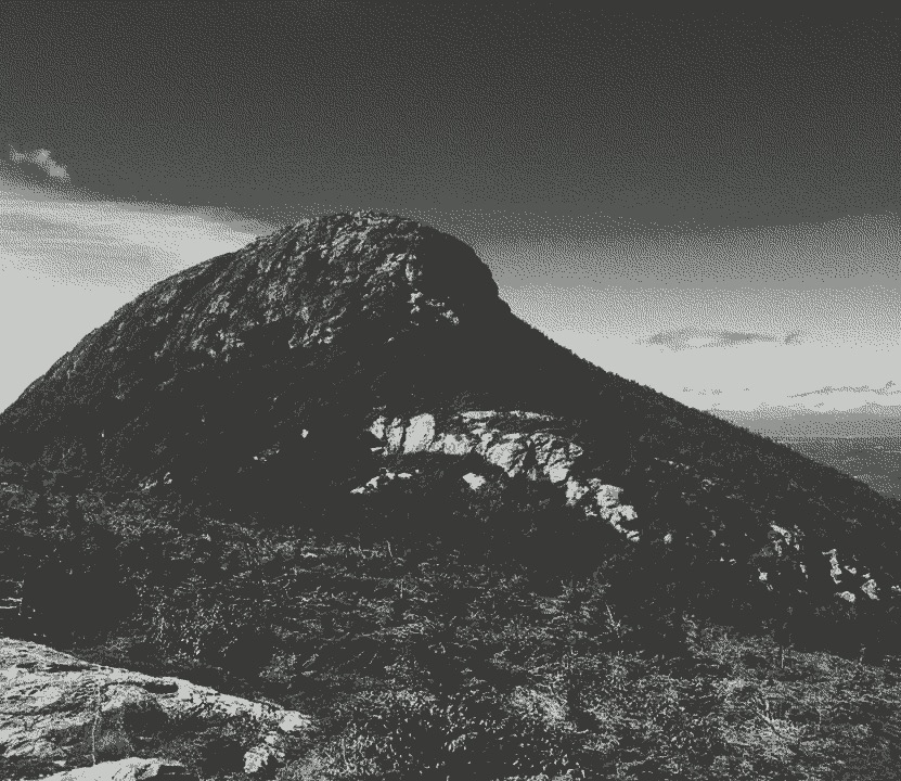 The &lsquo;chin&rsquo; of Mount Mansfield.